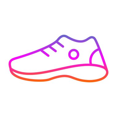 spor ayakkabı kutsal kişilerin resmi, vektör çizim