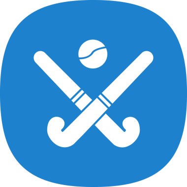 Modern Hokey simgesinin vektör çizimi                          