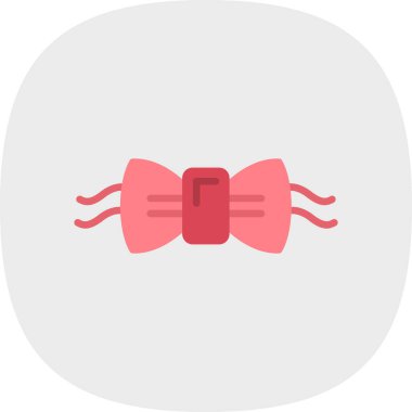 Papyon renkli simge, vektör illüstrasyonu basit tasarım