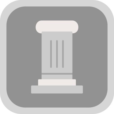 Sütun. Web simgesi basit illüstrasyon