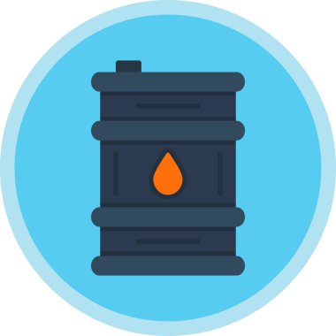 yağ ikonu vektör illüstrasyonu