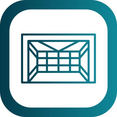 Bir b simgesinin vektör illüstrasyonu