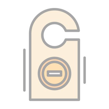 kapı ışığı renk çizgisi simgesi