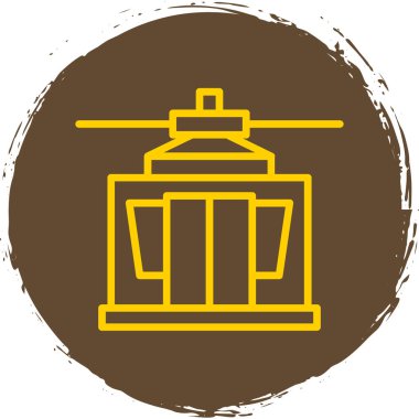 çöp kutusu simgesini tıklatın. vektör çizim