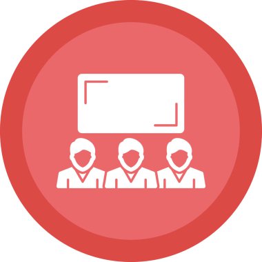 İş ve finans simgesinin vektör illüstrasyonu