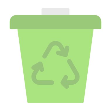 Çöp kovası vektör illüstrasyonuName