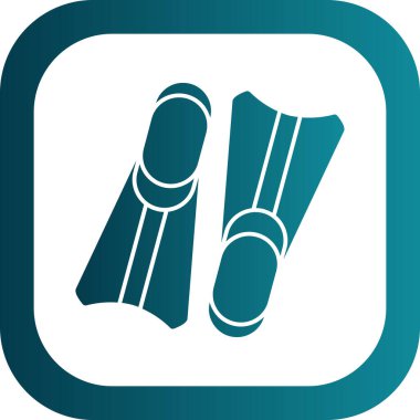 İki palet simgesi, vektör illüstrasyonu