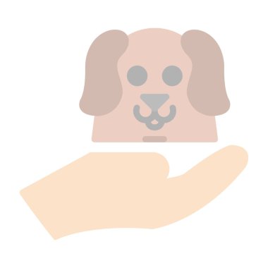 köpek kemik vektör tasarımı ile