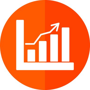 İş ve finans simgesinin vektör illüstrasyonu