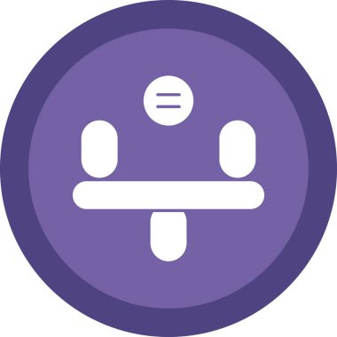 istikrar simgesi, vektör illüstrasyon tasarımı