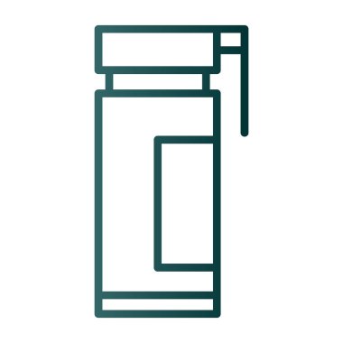 Şişe simgesinin vektör illüstrasyonu 