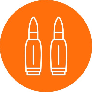 Kurşun. Web simgesi basit illüstrasyon