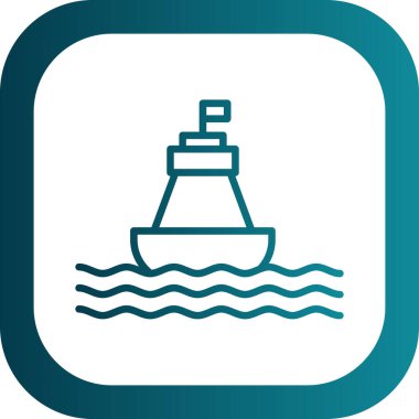 Simge vektör çizim şamandıra 