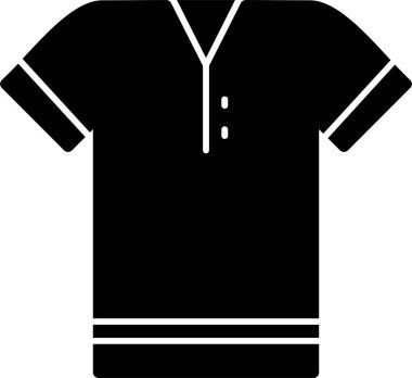 t-shirt simgesi, vektör illüstrasyonu basit tasarım