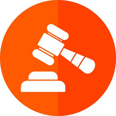Mahkeme adalet hukuku ikonu - ana hatlarıyla