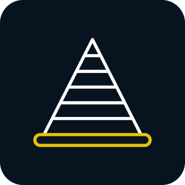 Projeniz için vektör koni simgesi