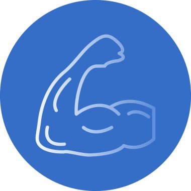 Kas gücü. Web simgesi basit illüstrasyon