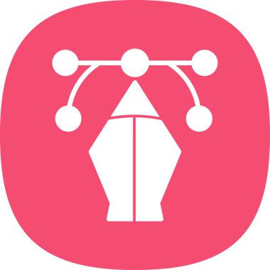 Modern bir simgenin vektör illüstrasyonu