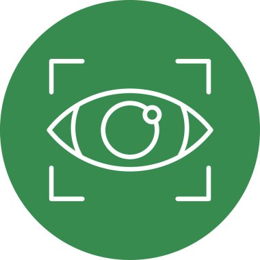 vektör cctv simgesi illüstrasyonu