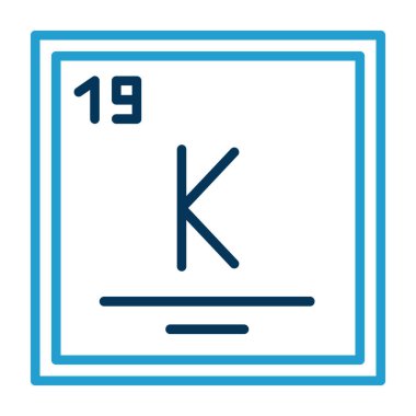 Modern bir simgenin vektör illüstrasyonu