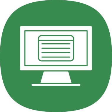 seo modern simgesinin vektör illüstrasyonu