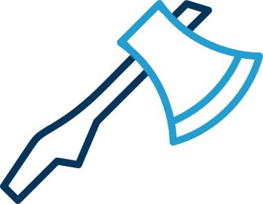 Vektör Tasarımı Axe Simgesi Biçimi