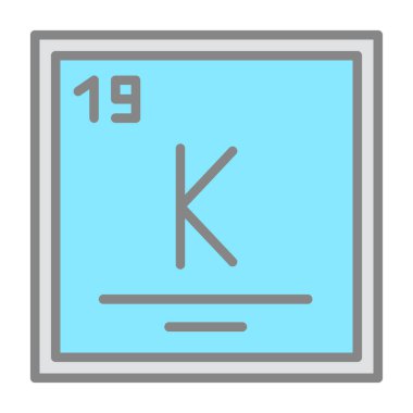 Bir harfin vektör illüstrasyonu