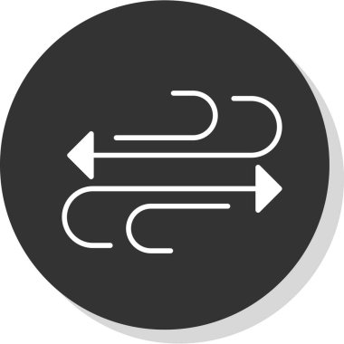 ok simgesi vektör illüstrasyonu