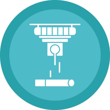 Lazer ağ simgesi vektör illüstrasyonu