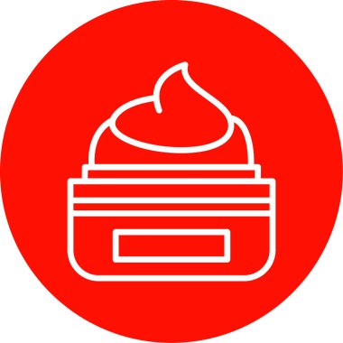 Kek simgesi, vektör illüstrasyonu