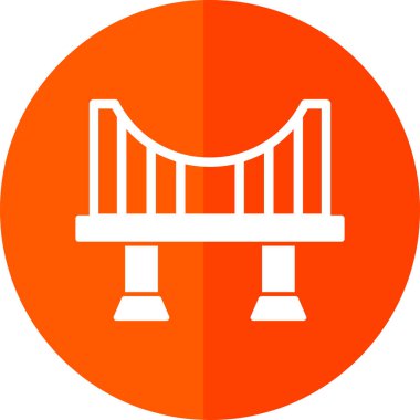 Washington şehrinin düz simgesi.