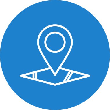 konum pin konum simgesi, vektör arkaplan 