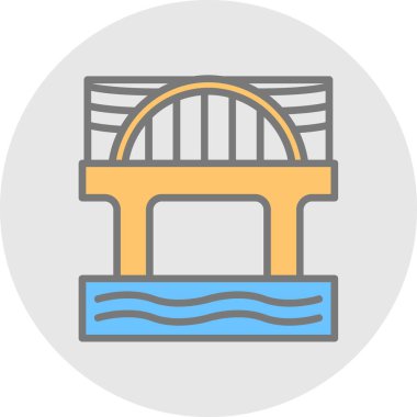 Modern simgenin vektör illüstrasyonu