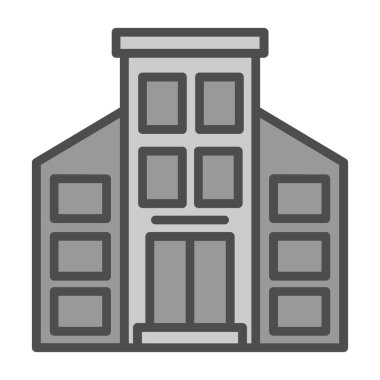 Daire. Web simgesi basit illüstrasyon