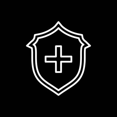 Kalkan vektör resimleme tasarımı