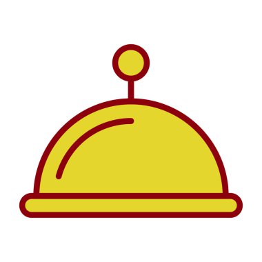 Çan simgesi vektör illüstrasyonu