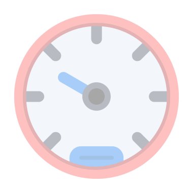 basit hız göstergesi simgesi, vektör çizim