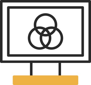 Seo simgesinin vektör illüstrasyonu