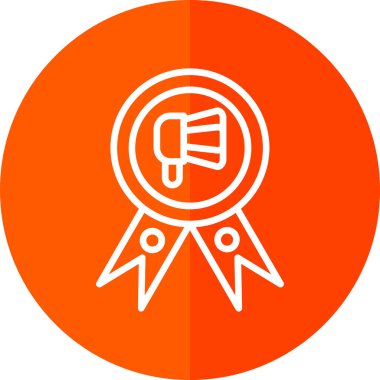 Ödül. Web simgesi basit illüstrasyon