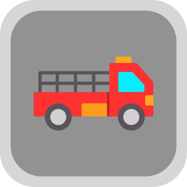 Pikap kamyon çizgisi resimleme  