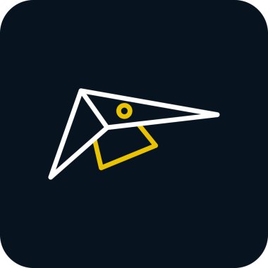 Zarf simgesinin vektör illüstrasyonu