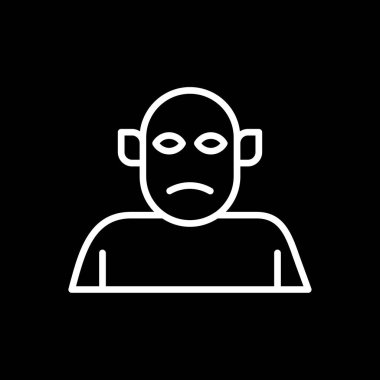 Vektör avatar karakter çizim