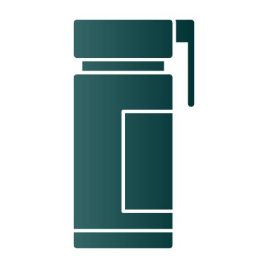 Şişe simgesinin vektör illüstrasyonu 