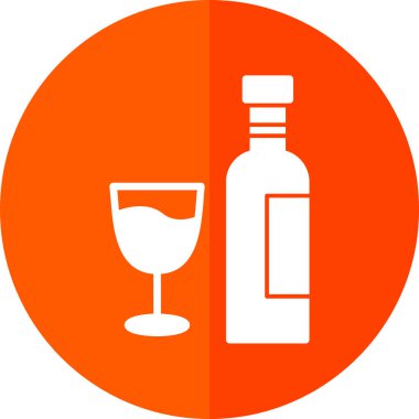 Alkol içki vektör çizim