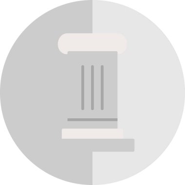 Sütun. Web simgesi basit illüstrasyon