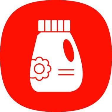 Sıvı şişe vektör simgesi