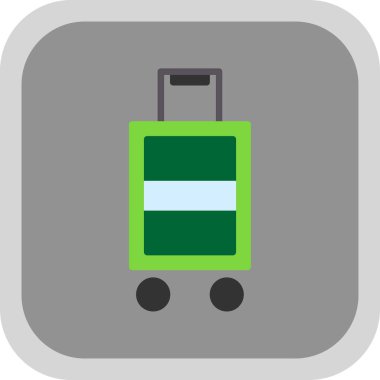 Bavul 'un basit bir çizimi 