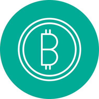 Bozuk para. Web simgesi basit illüstrasyon