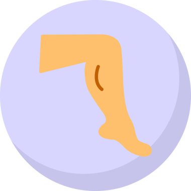 Bacak web simge vektör çizim