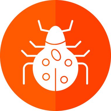 Böcek. Web simgesi basit illüstrasyon 